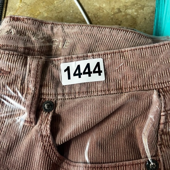 American Eagle Corduroy Mom Straight Jeans Womens 2 Pants Comfy Stretch 1444 - Picture 11 of 11